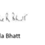 Ela Bhatt Unterschrift