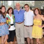 Mike Pence vaimonsa ja lastensa kanssa